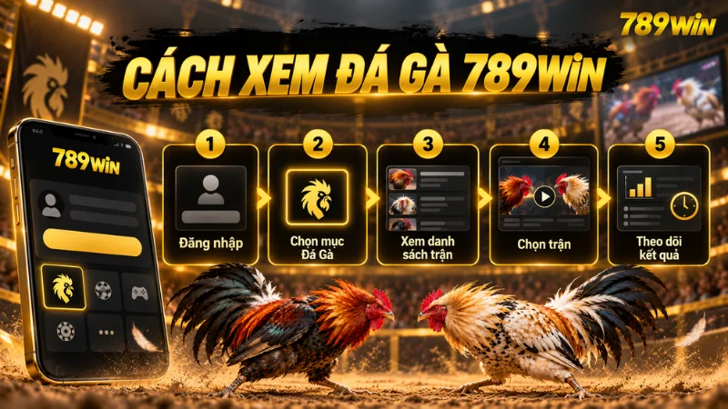Minh họa nội dung kiểm tra thông tin Đá Gà 789WIN